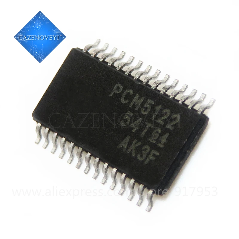 1pcs/lot PCM5122 PCM5122PW PCM5122PWR TSSOP-28 In Stock