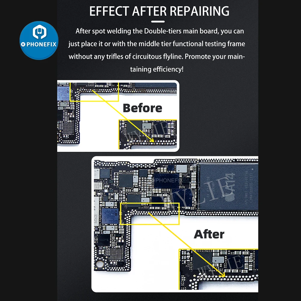 WYLIE Dot-ซ่อม Soldering Lug ชิ้นเชื่อมสำหรับ Mainboard Solder Pad Solder Spot Patching เปลี่ยนแบบดั้งเดิม Flyline
