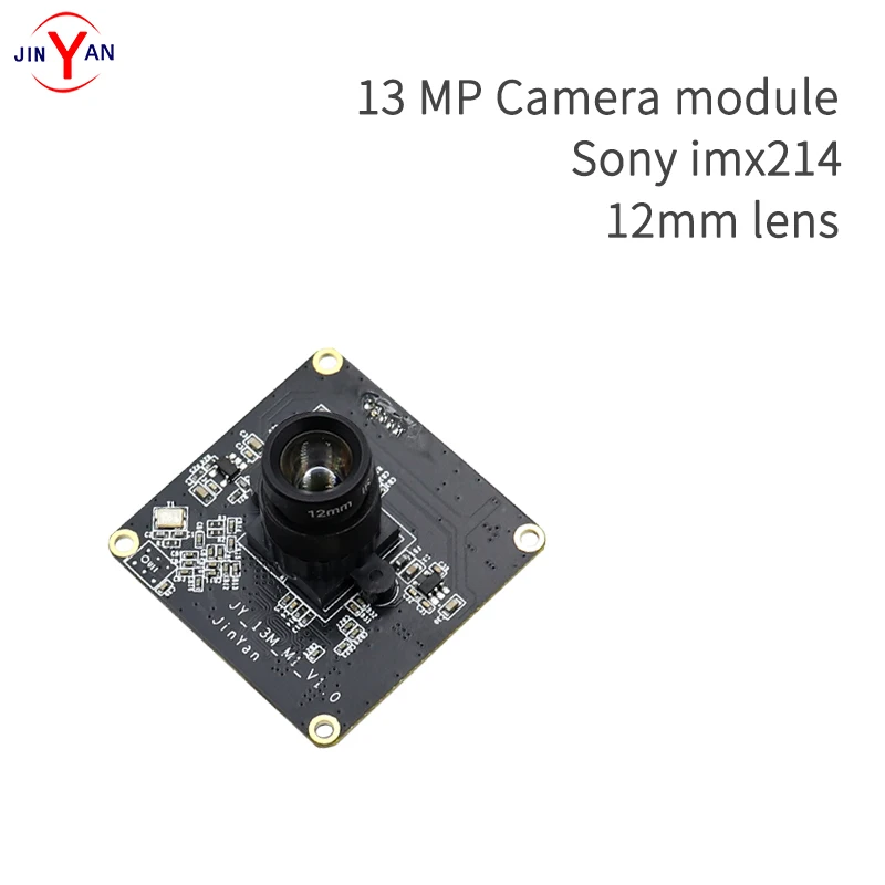 JinYan 13 megapixel 4192x3104 yuv/mjpeg 8mm SONY IMX214 CMOS UVC USB2.0 camera module