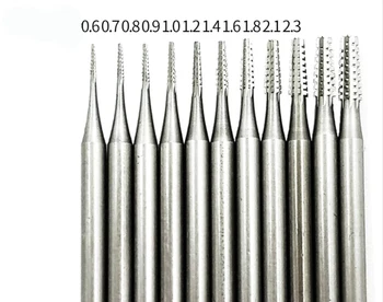 6 pezzi in acciaio al tungsteno coltello per incisione fresa per la lavorazione del legno fresa per legno per sculture nocciolo d'oliva ambra