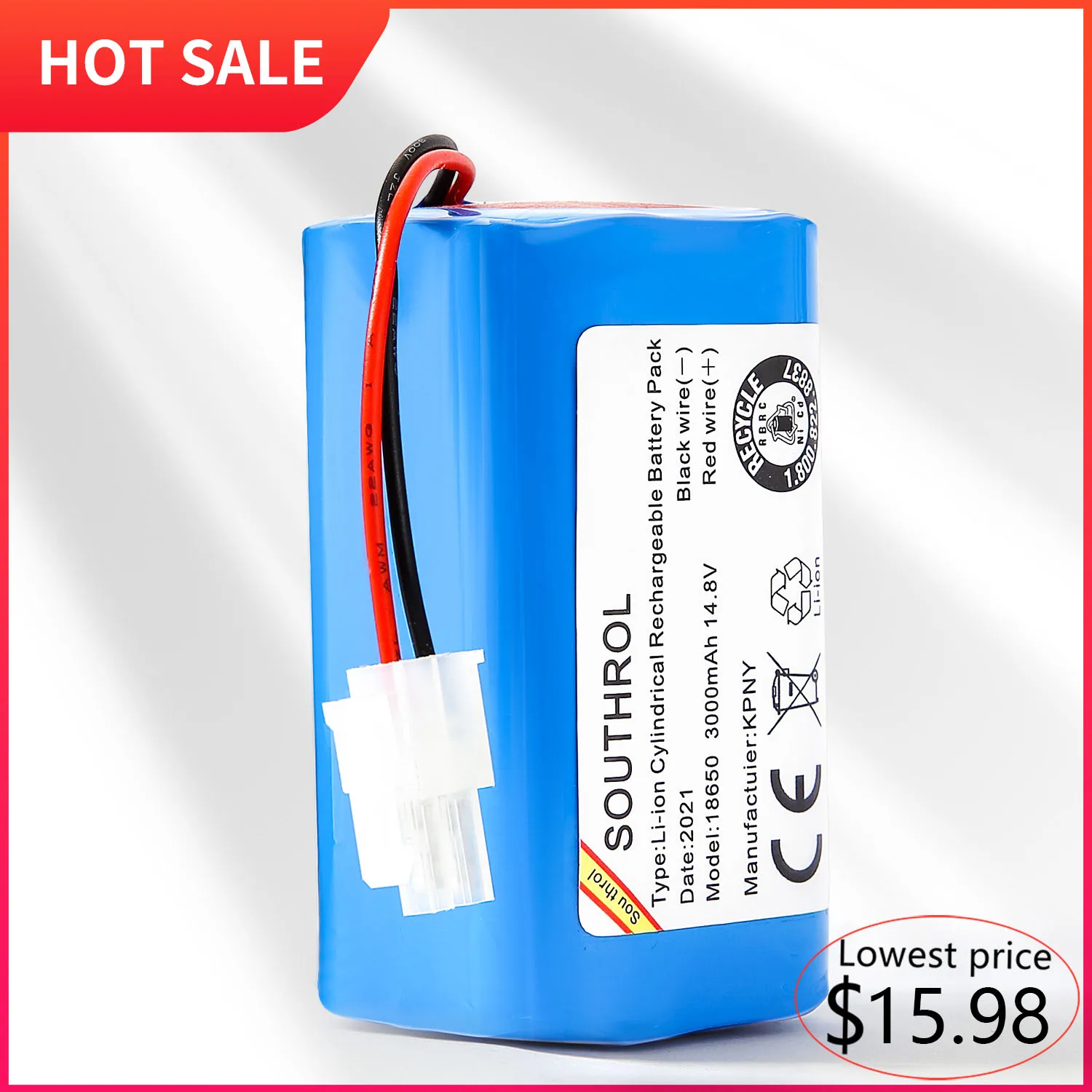 Alta qualidade 14.8v 3000/3500mah bateria para ilife ecovacs a4s, a4, a6, a9, v7, v7s, v7s pro, v7s mais chuwi ilife 4S 1p bateria