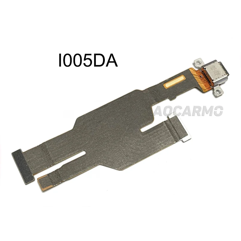 Aocarmo For ASUS ROG Phone 5 I005DA ROG5 Type-C USB Charger Dock Charging Port Connector Flex Cable Replacement Part