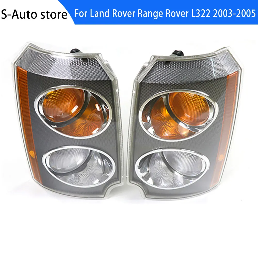 Dla Land Rover Range Rover L322 2003 2004 2005 Samochodowy przedni kierunkowskaz postojowy Narożny kierunkowskaz Osłona lampy bocznej w stylu euro