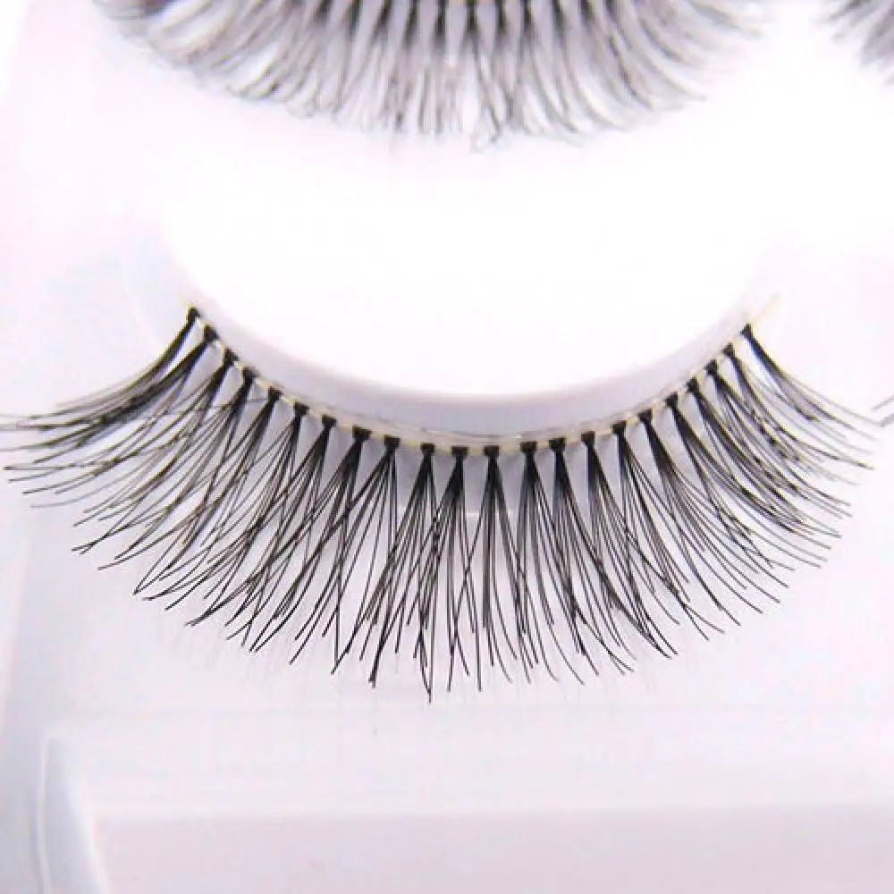 5คู่ผู้หญิงธรรมชาติยาวหนาตา Lashes แต่งหน้าขนตาปลอมยาวกล่องแพคเกจ