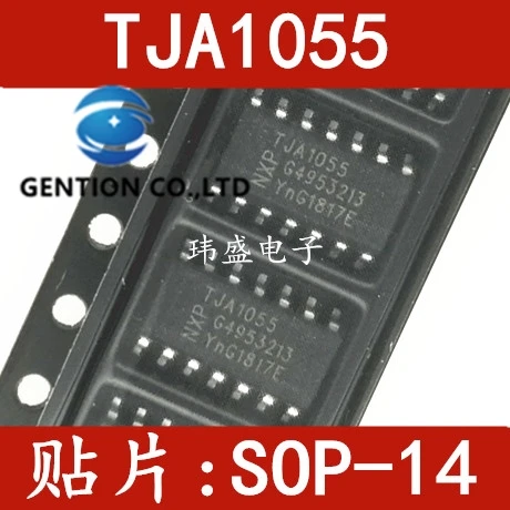 

10PCS TJA1055 TJA1055T TJA1055T/c SOP14 data interface chip in stock 100% new and original