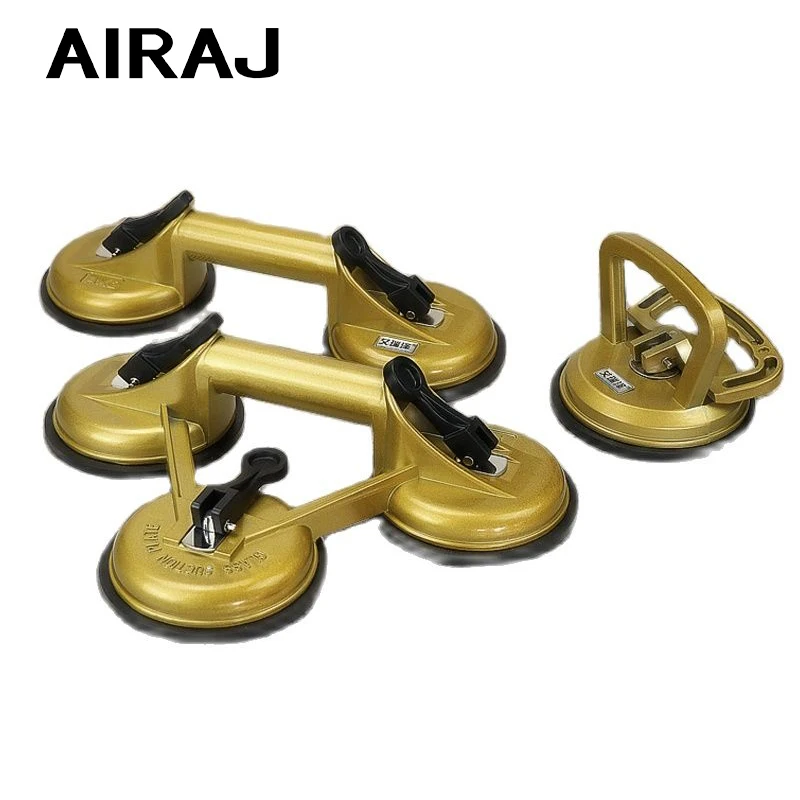 AIRAJ Industrial Grade Glass Suction Cup Heavy Duty Firm Manual Construction Tools Can Withstand 60kg Pulling Force