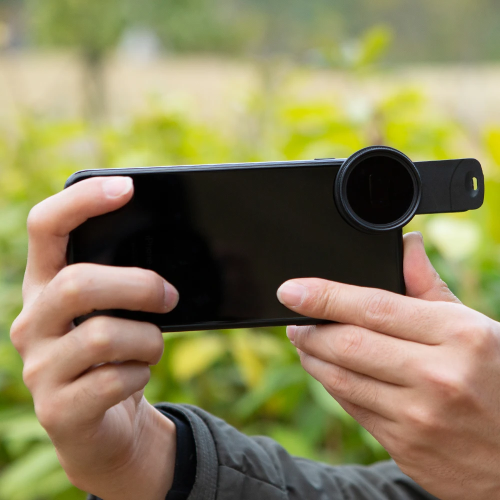 GiAi 2 في 1 الاستقطاب كثافة محايدة عدسة الكاميرا ND CPL مرشحات للهواتف الذكية الهاتف الخليوي المحمول أقراص