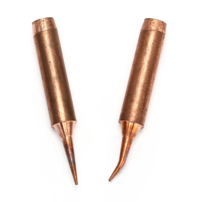 1/2pcs 900M T Series Pure Copper Soldering Iron Tip Lead-free Welding Sting For Hakko 936 FX-888D 852D Soldering Iron Station