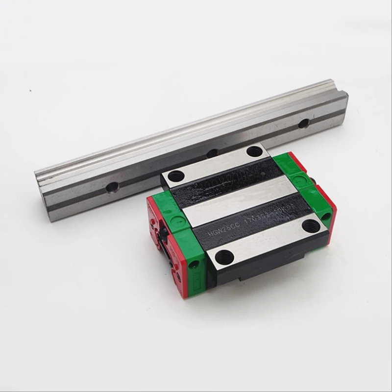 2pcs Original Hiwin rail HGR25 -900mm +4pcs HGW25CC linear block