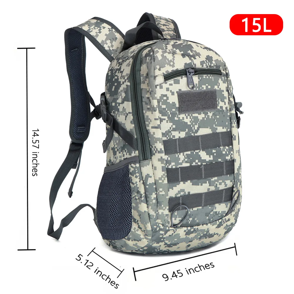 15L 20L Outdoor Hiking Bag Travel Backpack  Charge Bag Waterproof Student Backpack Small Backpack