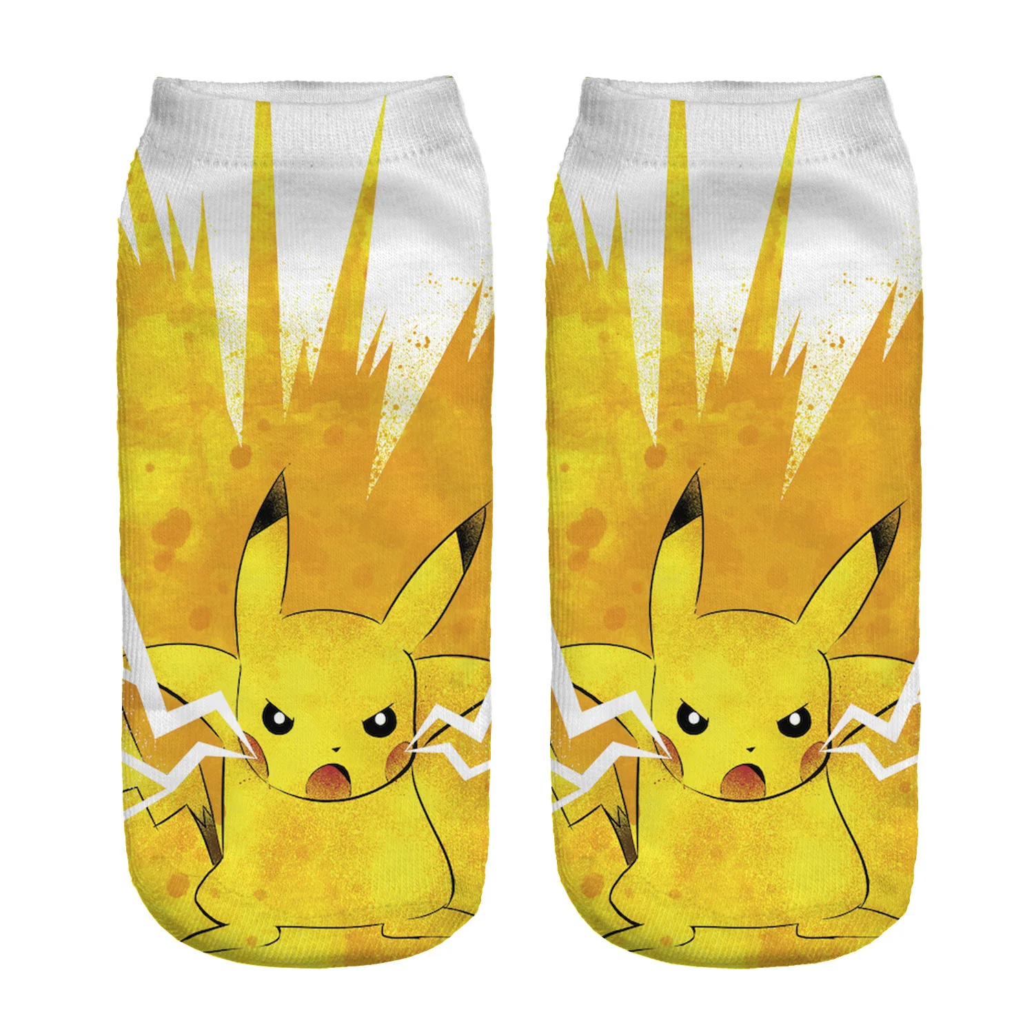 New Pokemon Pikachu Cotton Socks Pokemon Squirtle Charmander Bulbasaur Anime Cosplay Men Women Ankle Cotton Socks Christmas Gift