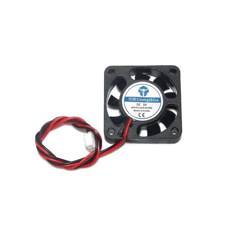DC 5V/12V/24V Komputer CPU Cooler Mini 4010 Cooling Fan 40x40x10mm Kecil Exhaust Fan untuk Ender 3 CR-10 3D Printer