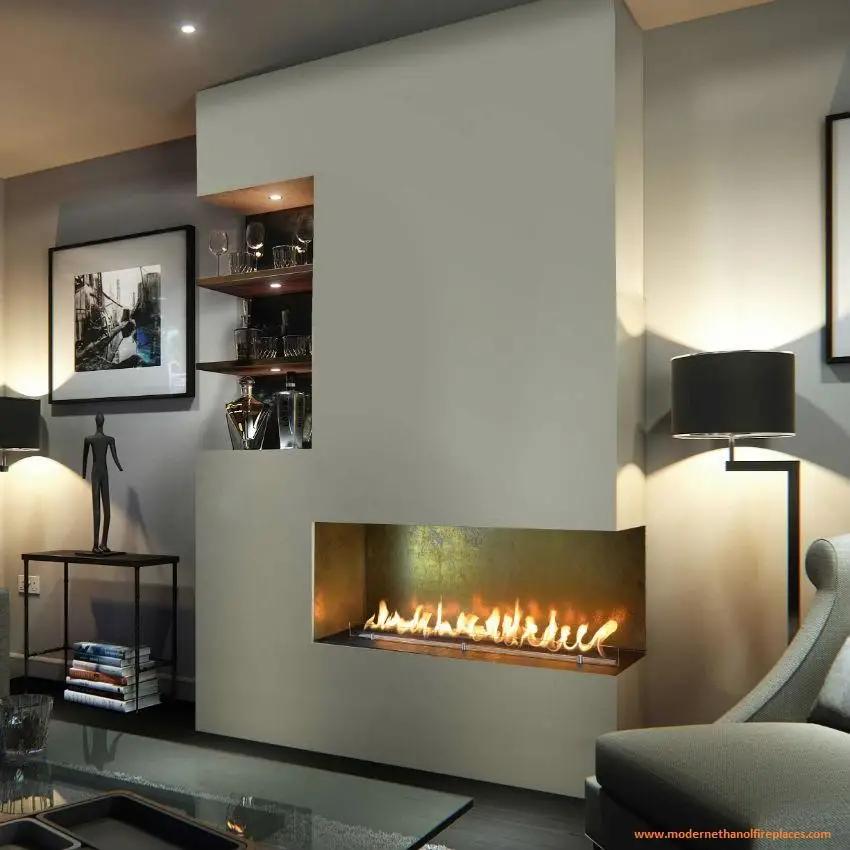 

Super 24'' bio ethanol burner wifi intelligent ethanol fire