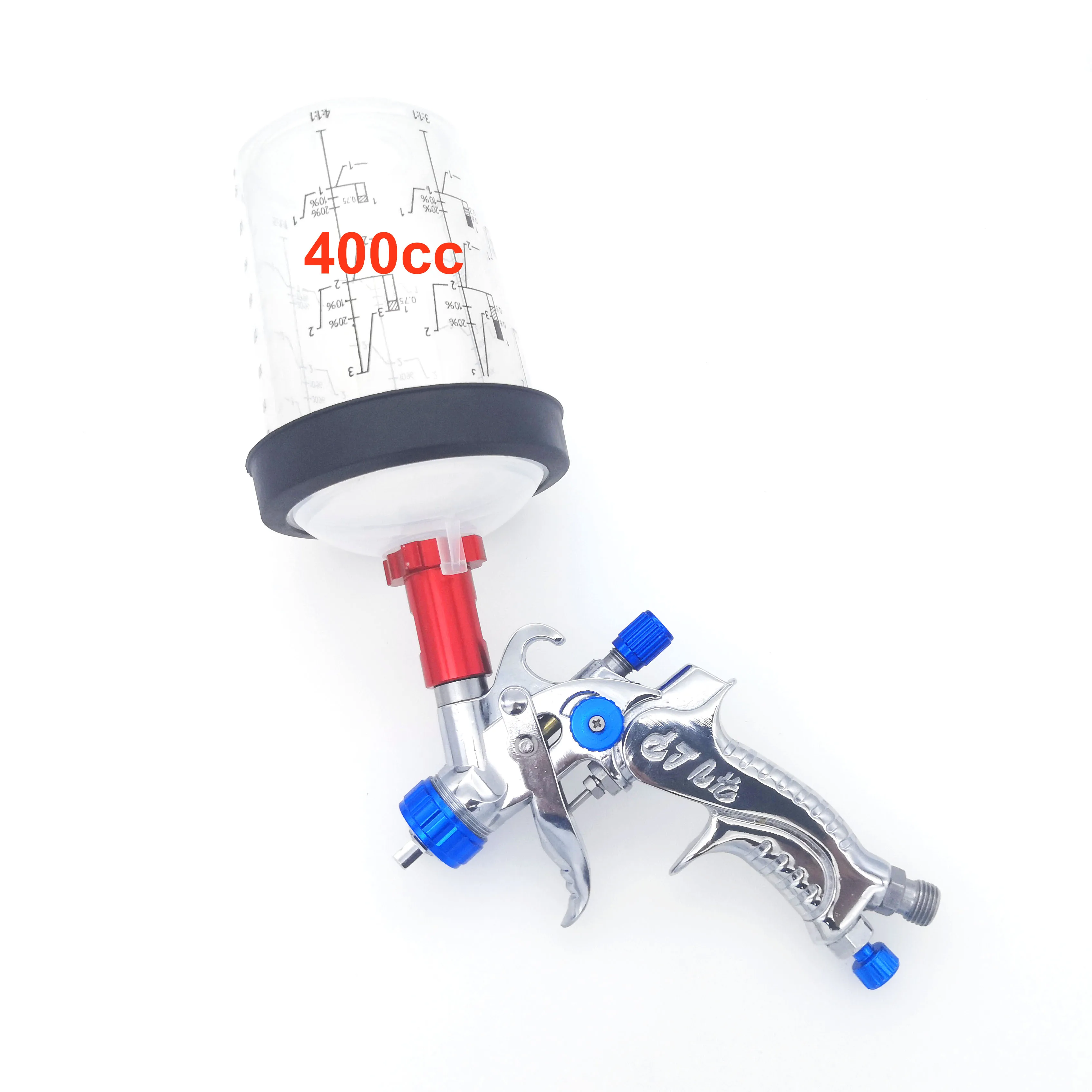 HVLP 602 Spray Gun 1.0m Nozzle Car Painting Sprayer With Paint Plastic  Or PPS Spray Cup