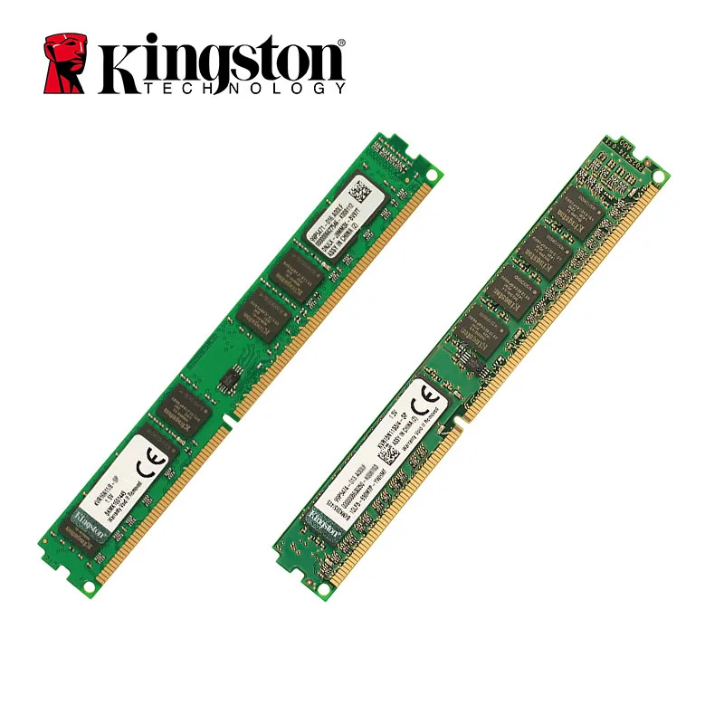 Kingston Memori PC Ram Memoria Modul Komputer Desktop 1GB 2GB DDR2 4GB DDR3 8GB 667 MHz 800 MHz 1333 MHz 1600 MHz DDR4 2133 MHz DIMM
