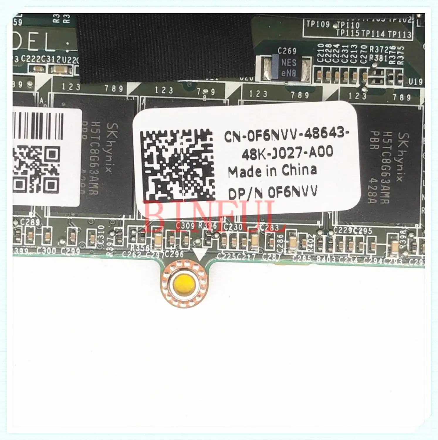 Imagem -03 - Mainboard para Dell Xps 13 9333 Computador Portátil Placa-mãe Dad13cmbag0 com Sr16h I74650u Cpu 8g 100 Completo Testado Cn0f6nvv 0f6nvv F6nvv