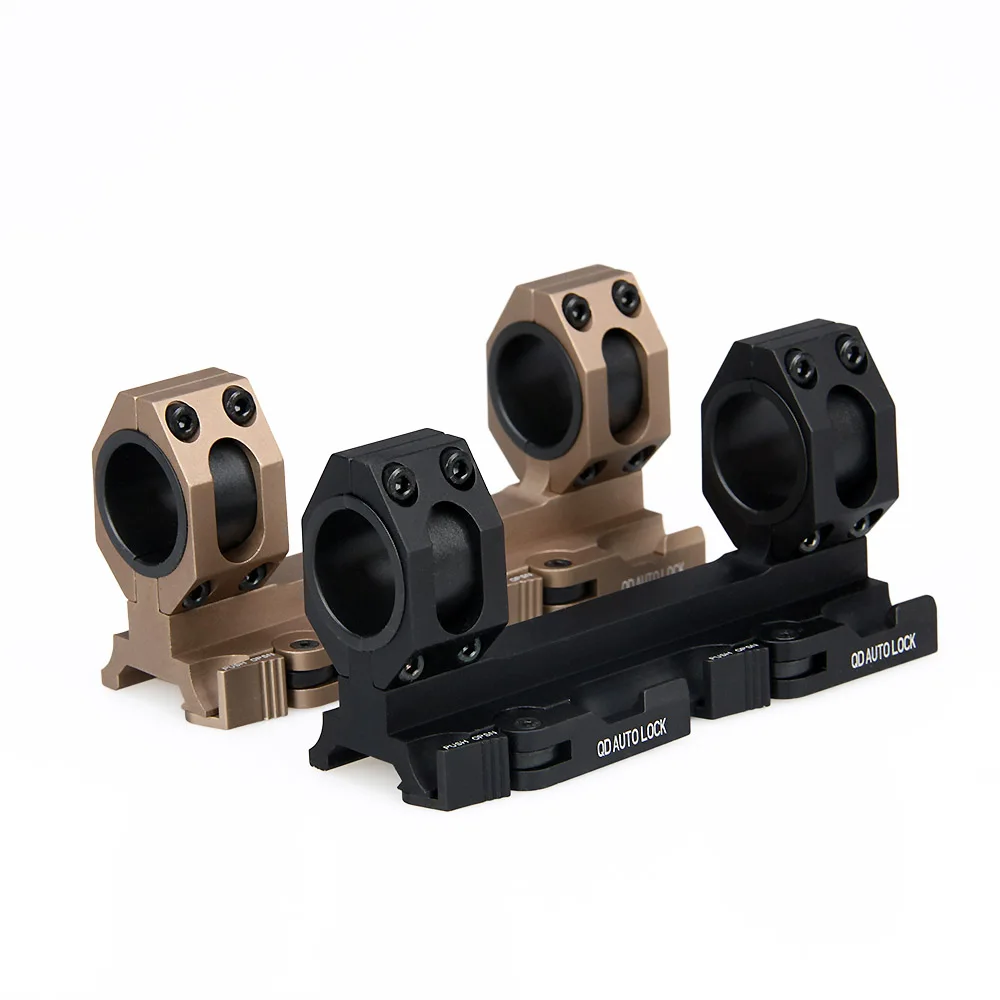 Free shipping tactical airsoft Air Gun rifle scope accessories Hunting QD double rings  25.4mm 30mm scope mount for 20mm rail