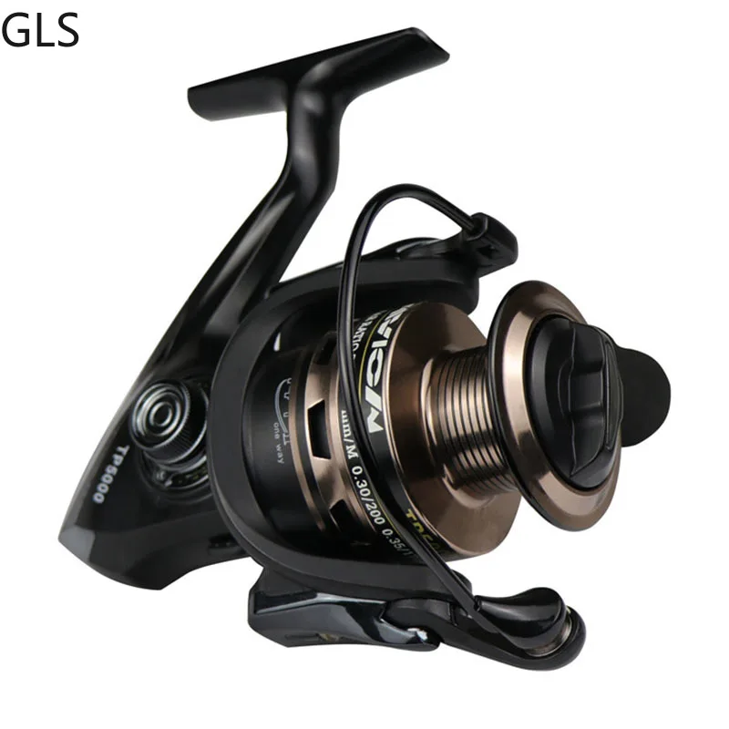 

New 14+1BB Spinning Fishing Reel TP1000-7000 Series Left/right Interchangeable Freshwater Saltwater Fishing Reel Fishing Tackle