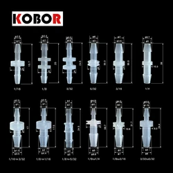 Peristaltic pump Plastic hose straight joint silicone tube pagoda reducer adapter pipe butt pipe transparent PP waterproof joint