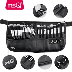 MSQ 29pcs Professional Makeup Brushes Set Foundation Powder Eyeshadow Contour Blending Make Up Artist Brush PU Leather Pocket