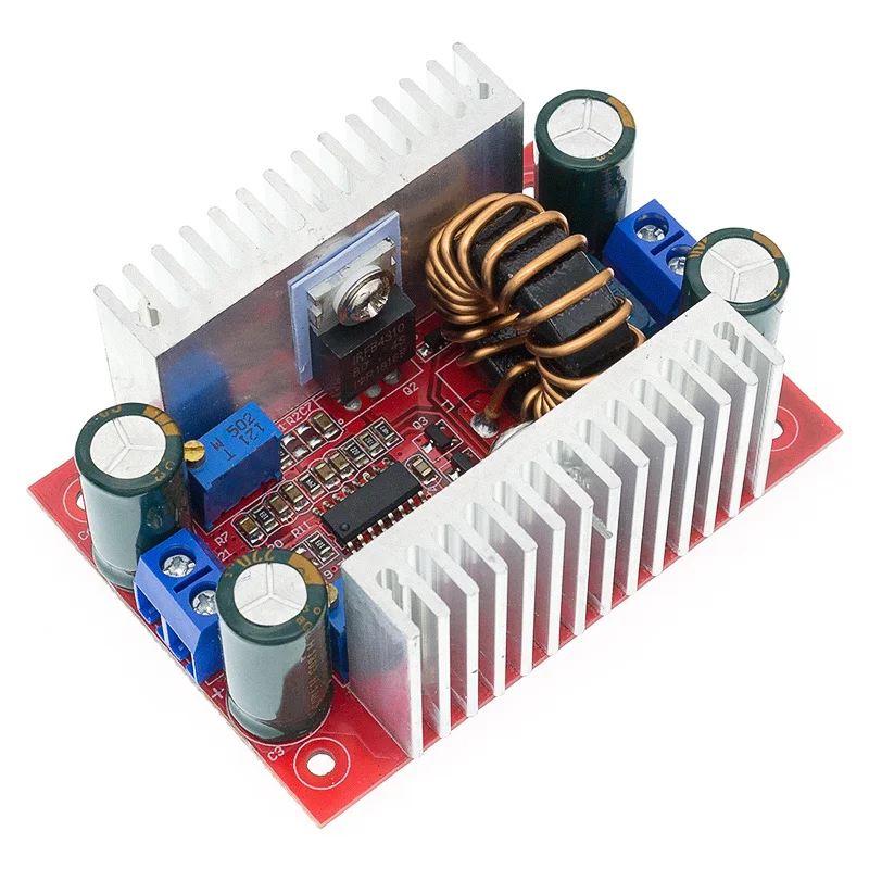 DC 400W 15A Step-up Boost Converter prąd stały zasilacz LED 8.5-50V do 10-60V moduł ładowania napięcia Step Up