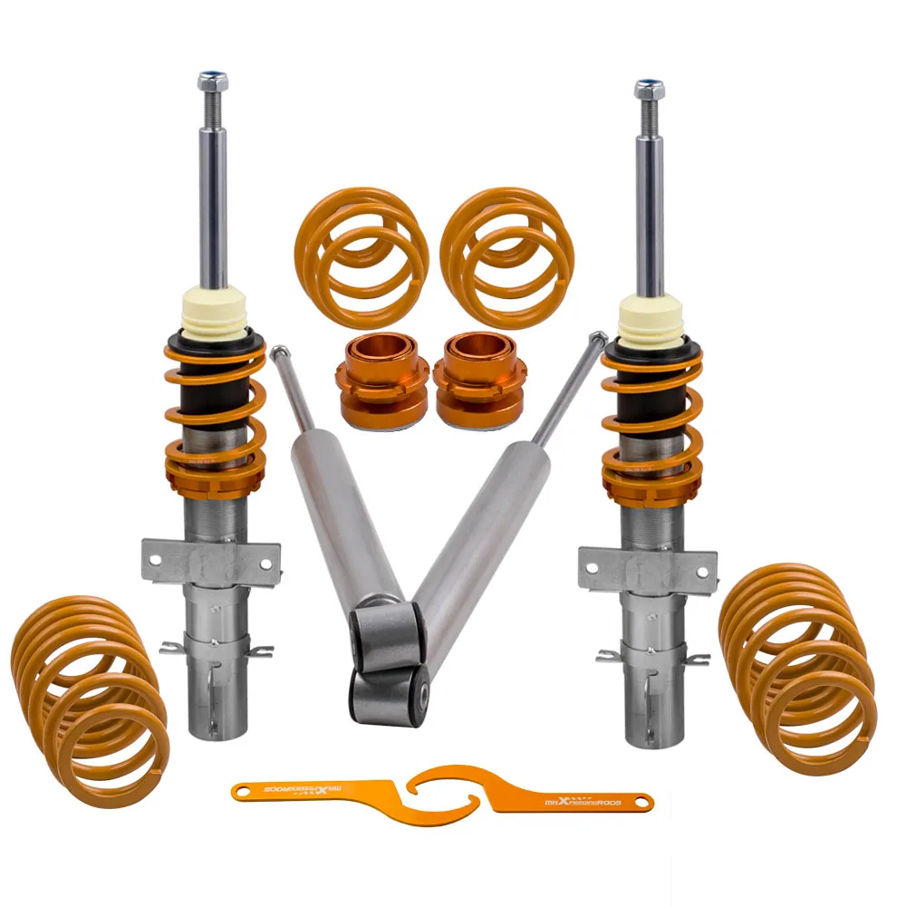 Spring Suspension Absorber Coilovers For Volkswagen Polo 9N Mk4 Skoda Fabia Mk1 for Skoda Fabia MK1 6Y Shock Strut Suspension