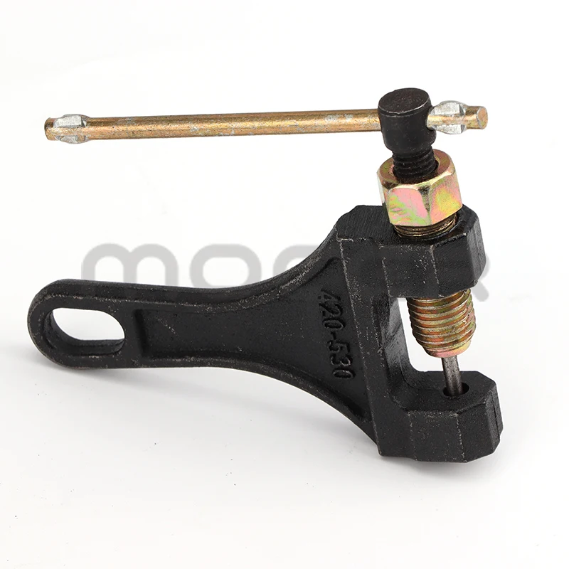 Easy To Use Motorcycle Chain Breaker Link Removal Splitter Motor Cutter Riveting Tool 420-530