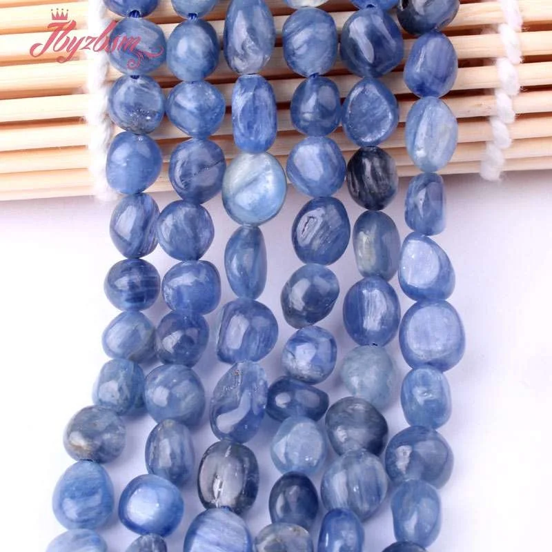 4x7-5x8mm Natural Kyanite Bead Blue Freeform Shape Stone Beads For DIY Necklace Bracelet Jewelry Making 15 Inch Free Shipping