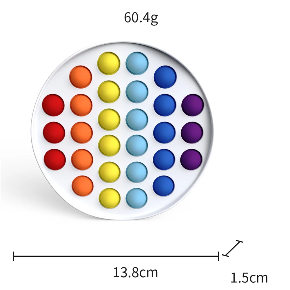 تململ دفع الملوثات العضوية الثابتة فقاعة الحسية اسفنجي الإجهاد المخلص التوحد يحتاج مكافحة الإجهاد البوب الكبار الأطفال شكل قلب اللعب