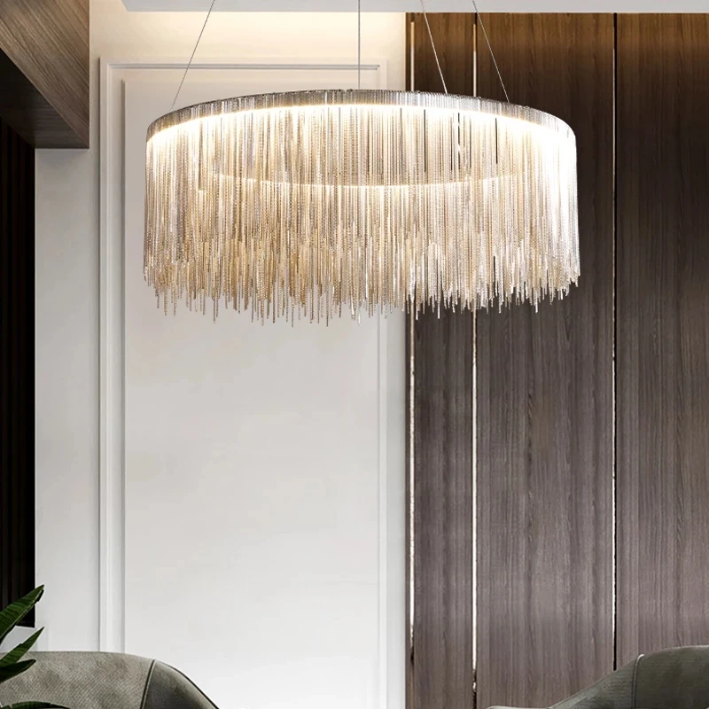 New Modern LED Chandelier Minimalist Restaurant Lamp Coffee Shop Creative Personality Villa Art Fixtures Drop Shipping