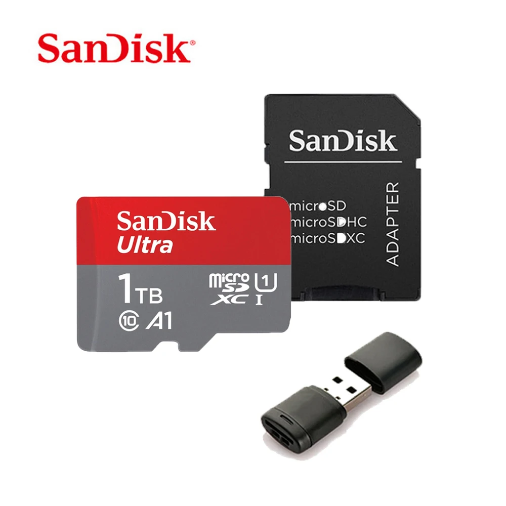 

SanDisk Micro SD Card 1TB Memory Card 16GB 32GB 64GB 128GB 256GB 512GB MicroSD Max 100MB/S Uitra C10 TF card cartao de memoria