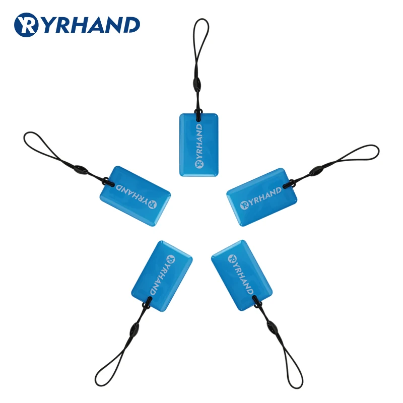 Cartões pequenos YRHAND RFID para fechaduras inteligentes, M1, 13.56Mhz, 5pcs