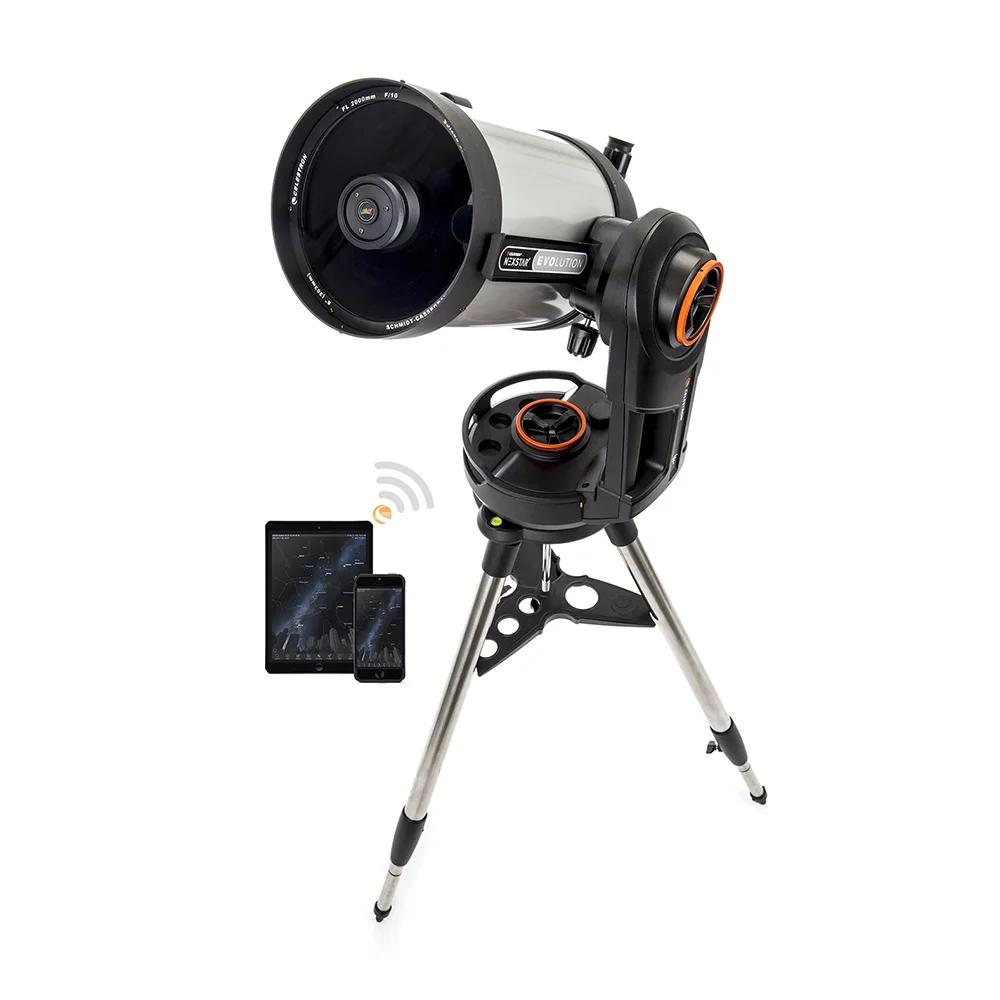 Celestron NexStar Evolution 8 203mm f/10 Schmidt-Cassegrain GoTo Telescope-12091