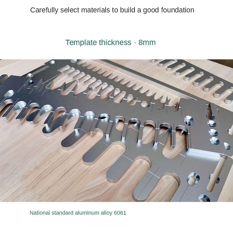 600มม./24 "ไม้ Dovetail เครื่อง Dovetail Jig แบบพกพาเครื่องเครื่องร่อง