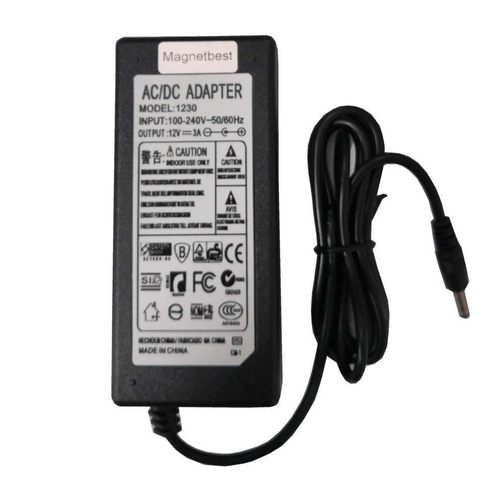 Laptop AC Power Adapter Charger For Voyo VBook V3 pro ultrabook 12V 3A 36W With  EU / US Power Cord