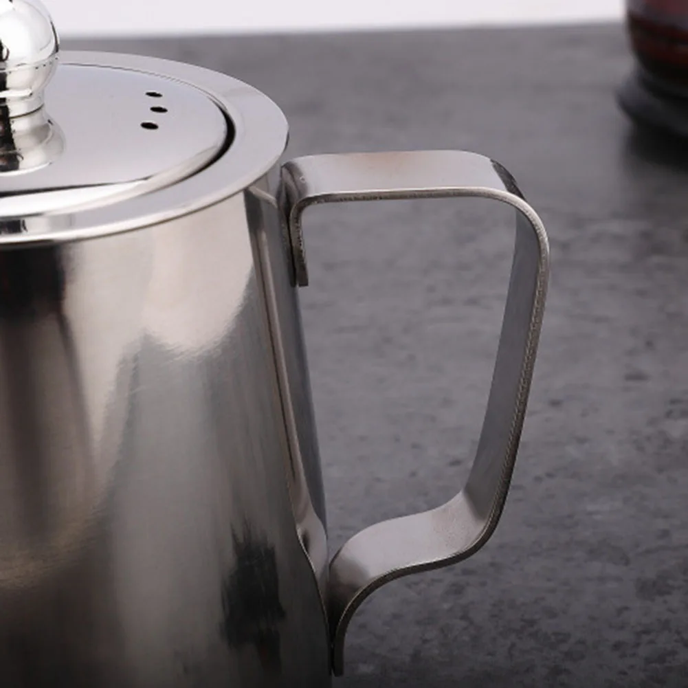 High quality Home Office Stainless Steel Teapot Coffee Kettle with Removable Infuser Filter Tea Pot Tool Kettle Set