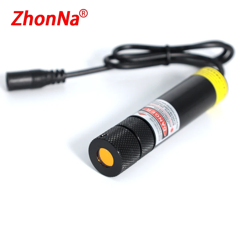Localizador láser de luz roja, colimador de puntos de línea Horizontal, 638nm, 300mW, adecuado para la posición de máquina cortadora de madera y