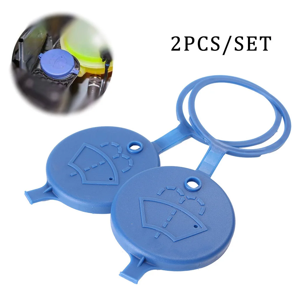 2Pcs Car Windshield Wiper Washer Fluid Reservoir Tank Bottle Pot Cap Lid Cover For Peugeot 106 206 207 307 for Citroen etc.