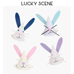 Bunny Ears Birthday Hat Cute Bunny Birthday Hat Baby's Birthday Party Hat Easter Theme S00957