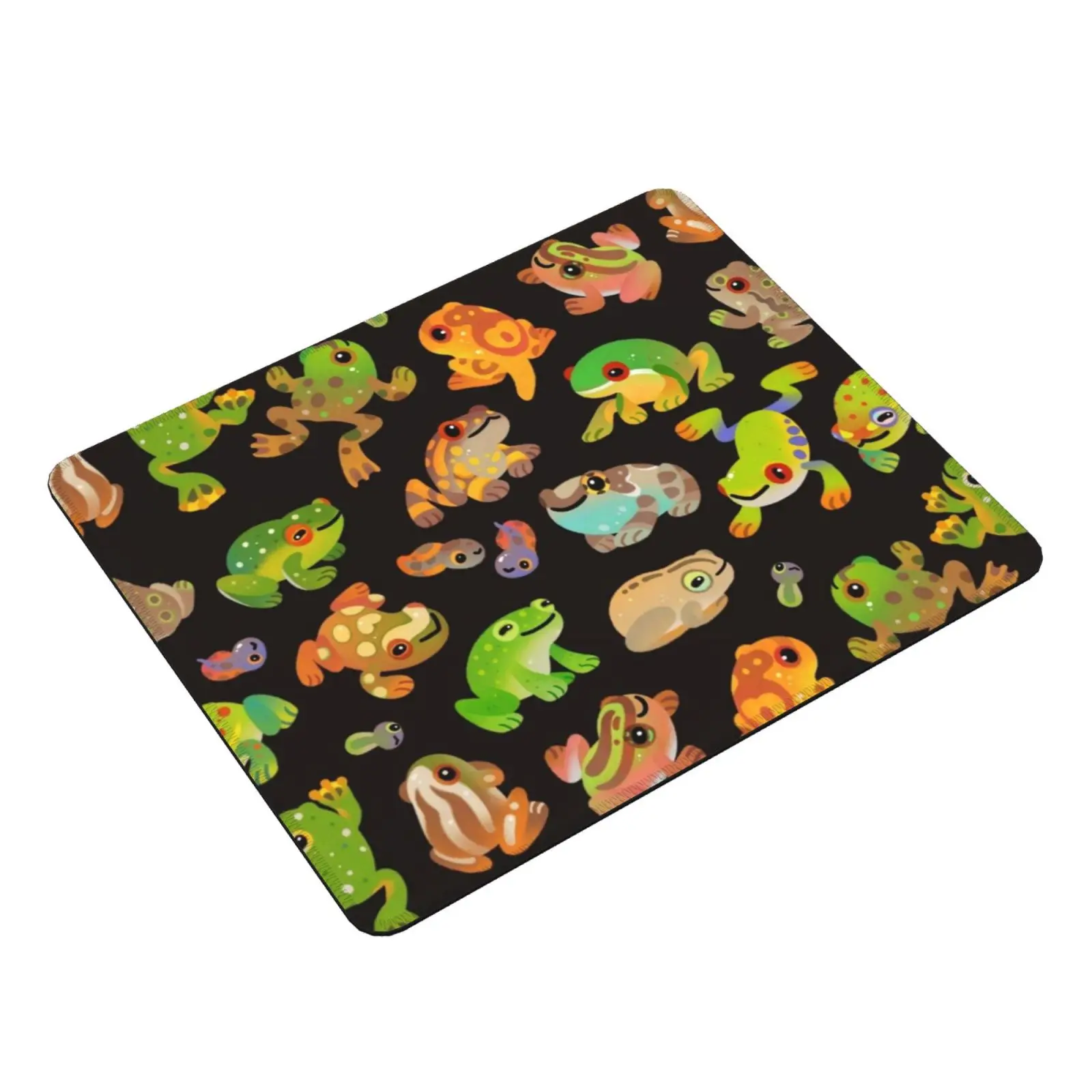 Tree Frog-Dark Mouse Pad 2444 Tree Frog Frog Animal Cute Kawaii Pikaole Chibi Amphibian