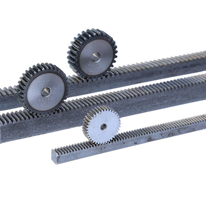 1 Piece spur Gear 1M52/53/54/55/56/57/58/59T rough Hole 8mm pinion gear 45#carbon steel Material motor gear Total Height 10mm