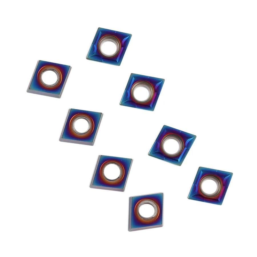 CCMT09T304 nnk9010 tornio CNC di alta qualità utensili per tornitura interna inserti in metallo duro Nano blu lame per taglio fori interni