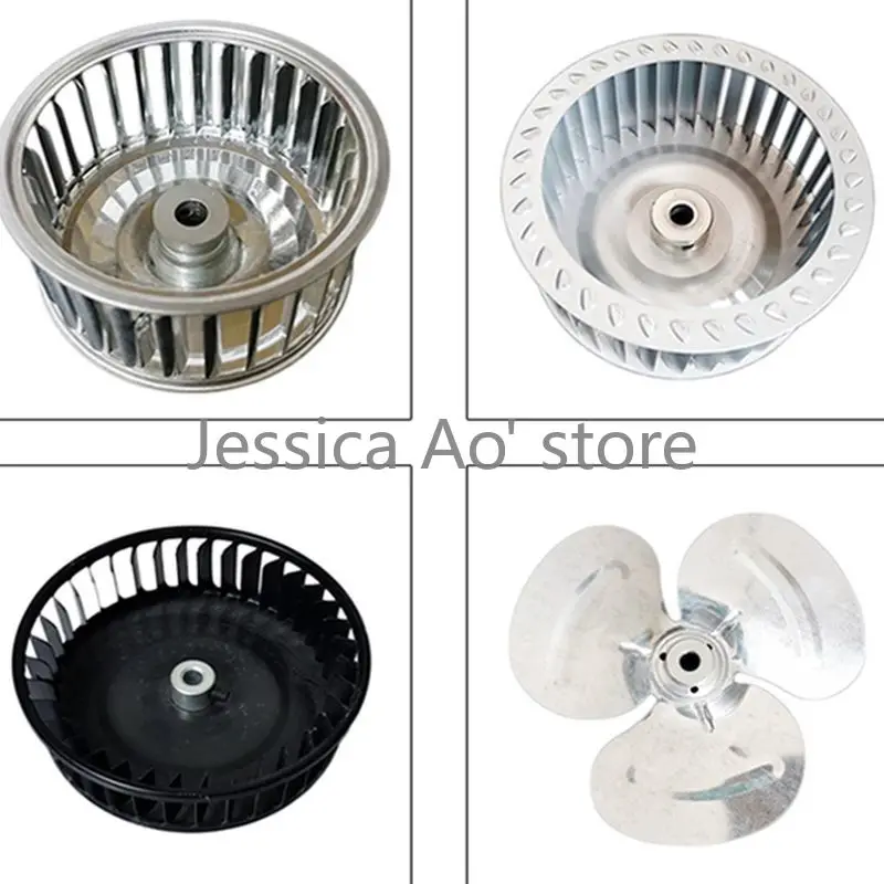 82-200cm Oven Wind Wheel Replacement Centrifugal Fan Accessories Oven Fan Blade Double Motor Impeller Oven Cooling Wheel