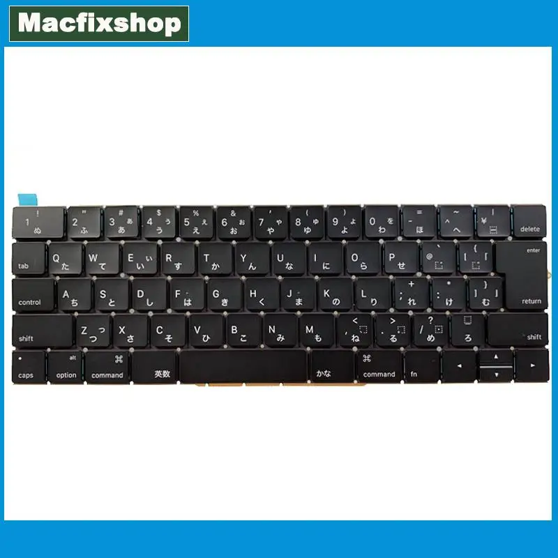 Original New Japan JP A1706 A1707 Keyboard 2016 2017 For Macbook Pro A1707 A1706 Japanese Keyboard MLH12 MPXV2 EMC3071 EMC3163