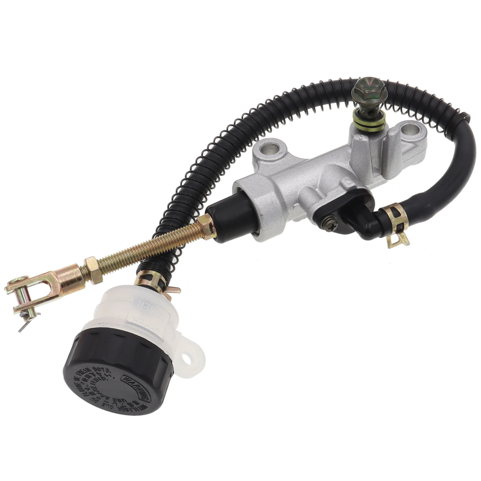 Motorcycle Rear Brake Master Cylinder Pump with Reservoir for Yamaha 1986-2006 ATV Banshee 350 YFZ350 5FK-2583V-00-00