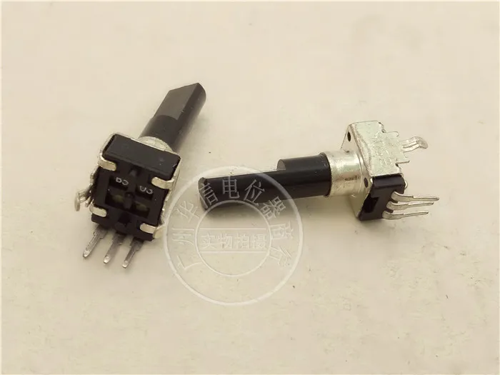 1pcs RK09 B1K 2K 5K10K 20K 50K A10KA20K vertical single potentiometer handle 23MMF