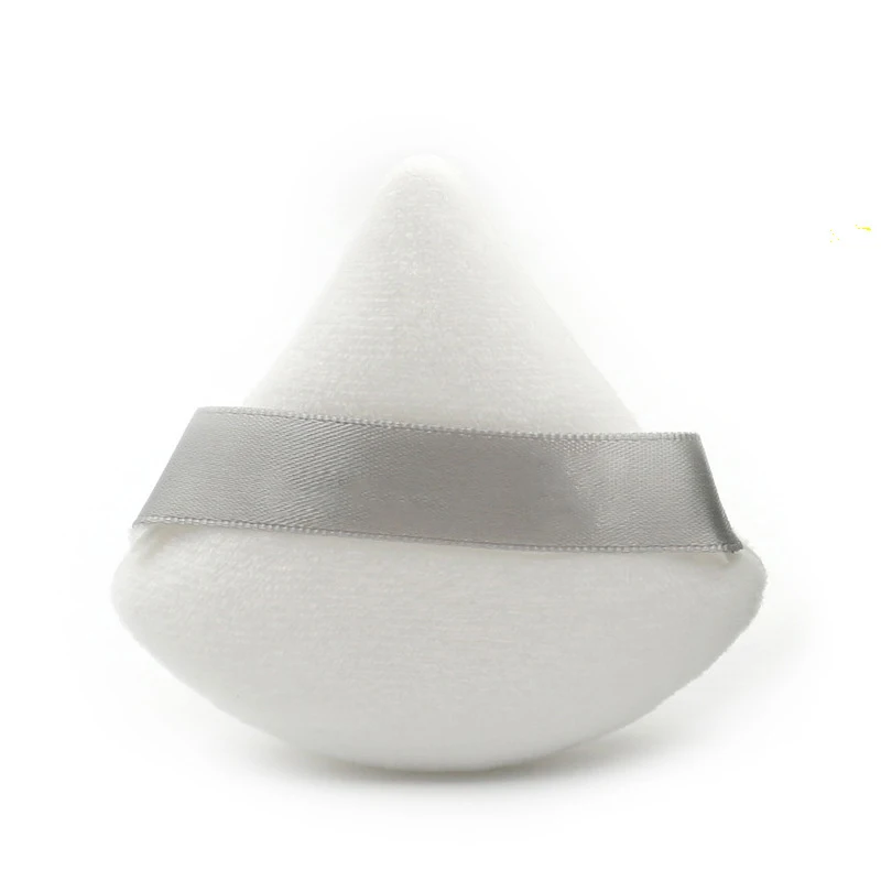 Black White Triangle Velvet Powder Cosmetic Puffs Mini Makeup Sponge Make Up Tools Cosmetic Tools