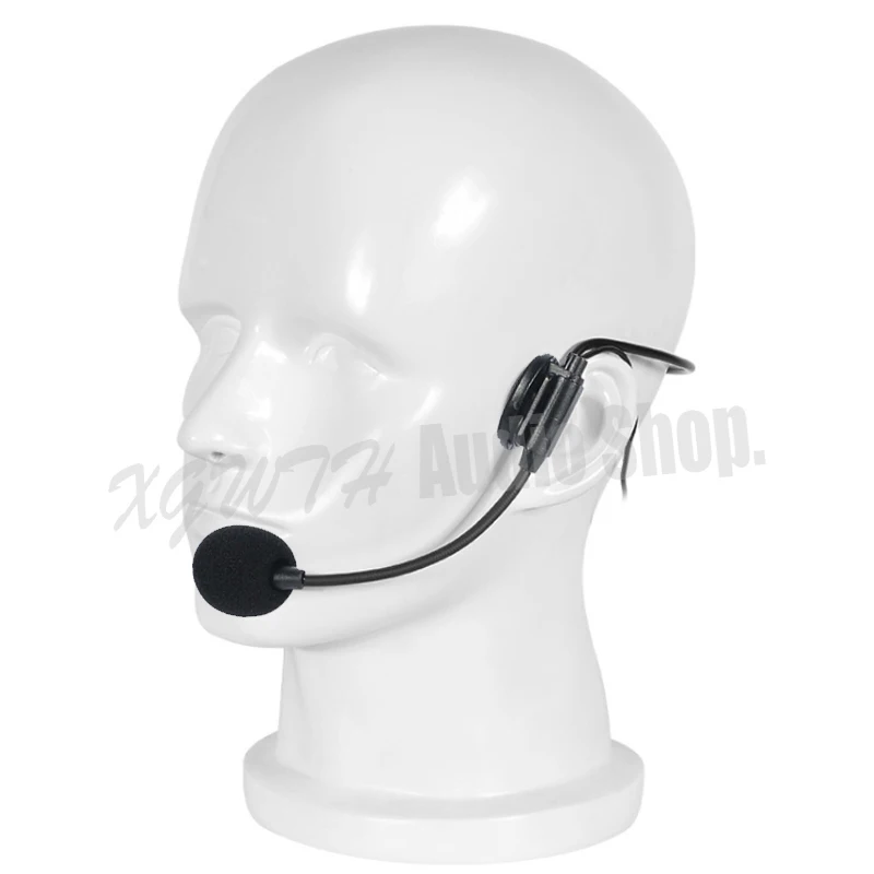 سماعات رأس مزدوجة متعددة الاتجاهات ميكروفون سماعة رأس ميكروفون ل AKG Samson نظام لاسلكي صغير XLR 3PIN TA3F