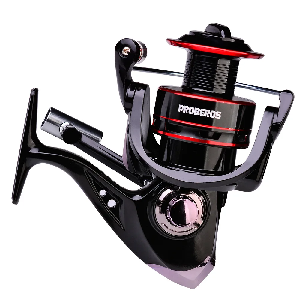 

High Speed Metal Spool Spinning Reel Spinning Fishing Reels Max Drag 8kg Saltwater Winter Ice Fishing Wheel for Surf Carp Fish