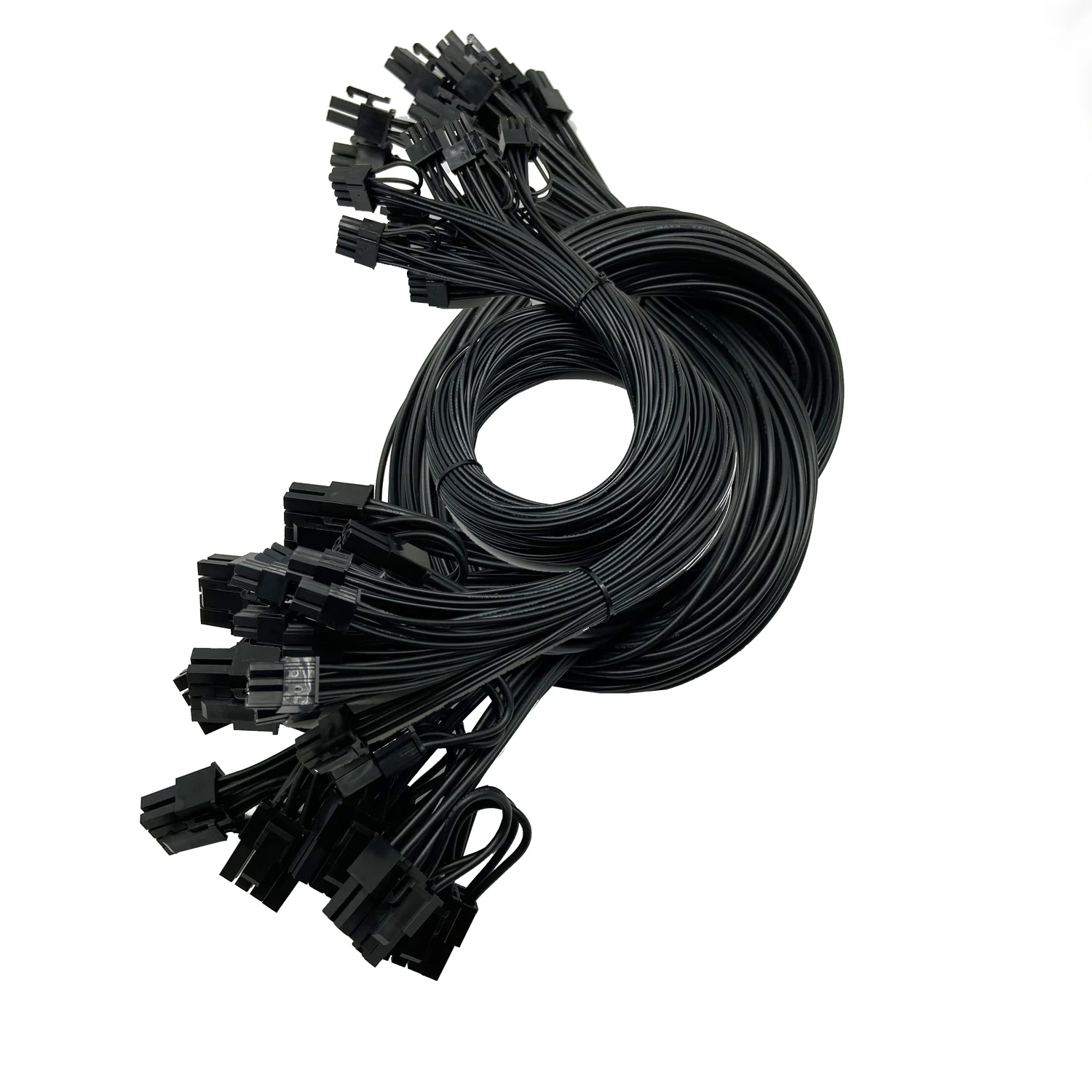 black 6 Pin PCI-E to 8 Pin(6+2) PCI-E (Male to Male) GPU Power Cable 30/50/60/70cm for Image Cards Mining Server Breakout Board